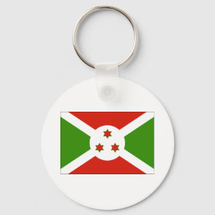 Flagge von Burundi Schlüsselanhänger