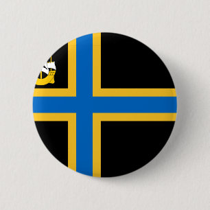 Flagge von Caithness Button