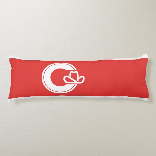 Flagge von Calgary, Alberta Kissen (Vorderseite)