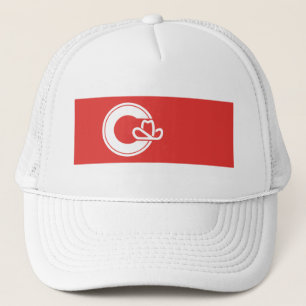 Flagge von Calgary, Alberta Trucker Hat Truckerkappe