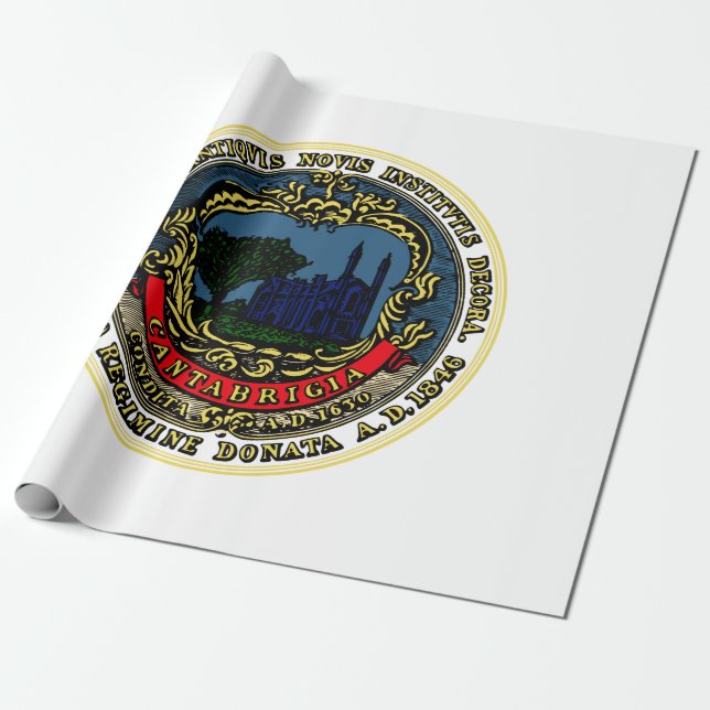 Flagge von Cambridge (Massachusetts) Geschenkpapier (Ungerollt)