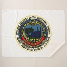 Flagge von Cambridge (Massachusetts) Sherpadecke