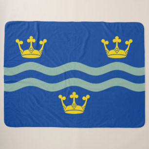 Flagge von Cambridgeshire (Landkreis von England,  Sherpadecke