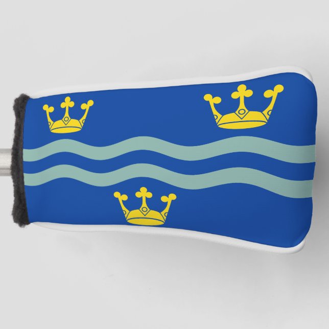 Flagge von Cambridgeshireaper Golf Headcover (Vorderseite)