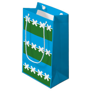 Flagge von Cedar Park, Texas Kleine Geschenktüte