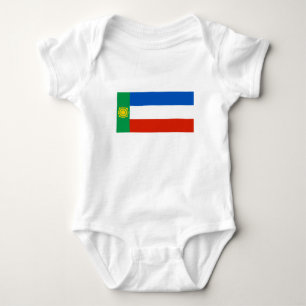 Flagge von Chakassien Baby Strampler