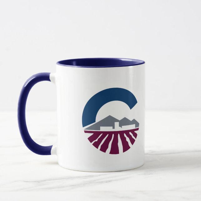 Flagge von Chandler, Arizona Tasse (Links)