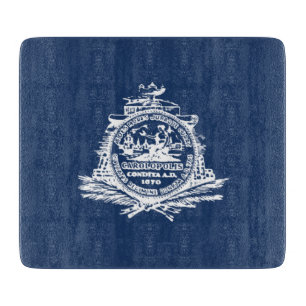 Flagge von Charleston (South Carolina) Schneidebrett