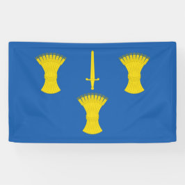 Flagge von Cheshire (Landkreis des Vereinigten Kön Banner