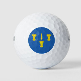 Flagge von Cheshire (Landkreis des Vereinigten Kön Golfball