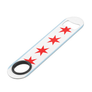 Flagge von Chicago Speed Flaschenöffner