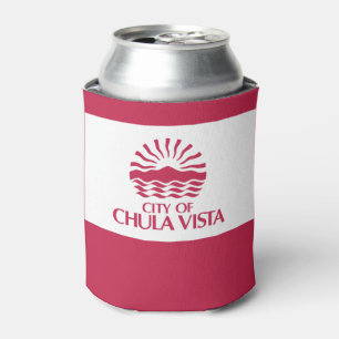 Flagge von Chula Vista, Kalifornien Dosenkühler