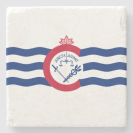 Flagge von Cincinnati (Ohio) Steinuntersetzer