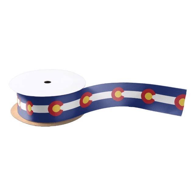 Flagge von Colorado Satinband (Spule)