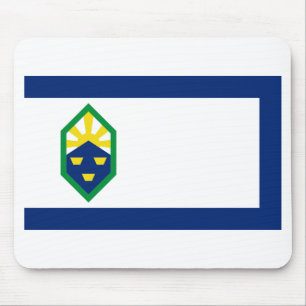 Flagge von Colorado Springs Mousepad