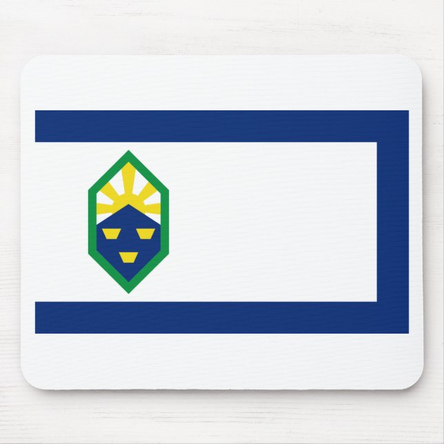 Flagge von Colorado Springs Mousepad (Vorne)