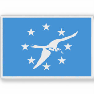Flagge von Corpus Christi, Texas Aufkleber