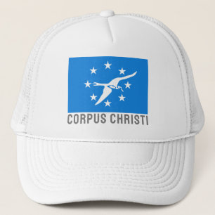 Flagge von Corpus Christi, Texas Truckerkappe