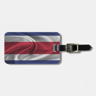 Flagge von Costa Rica Gepäckanhänger