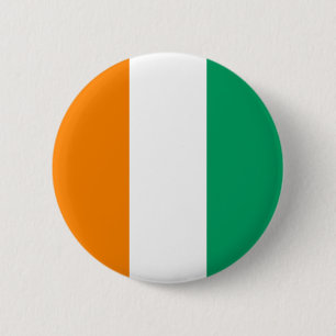 Flagge von Côte d'Ivoire Button