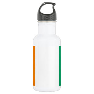 Flagge von Côte d'Ivoire - Drapeau de la Côte d'Iv Edelstahlflasche