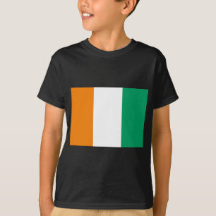 Flagge von Côte d'Ivoire - Drapeau de la Côte d'Iv T-Shirt