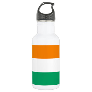 Flagge von Côte d'Ivoire Edelstahlflasche