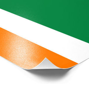 Flagge von Côte d'Ivoire Fotodruck