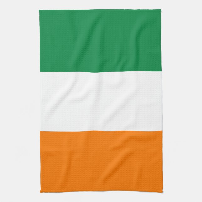 Flagge von Côte d'Ivoire Geschirrtuch (Vertikal)