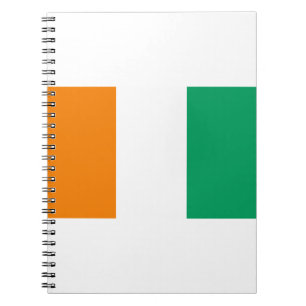 Flagge von Côte d'Ivoire Notizblock