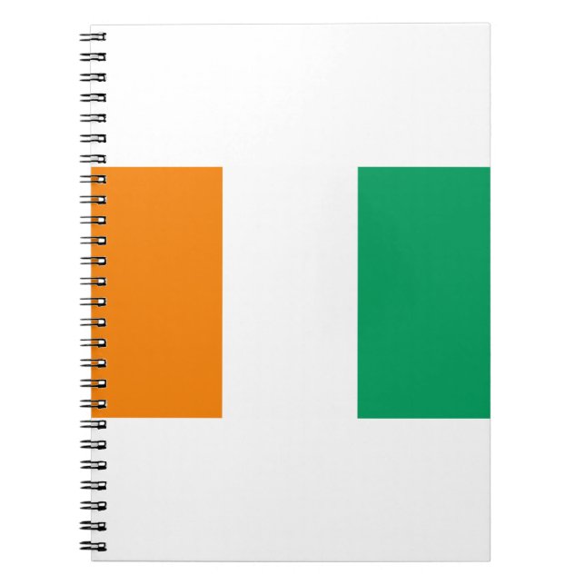Flagge von Côte d'Ivoire Notizblock (Vorderseite)