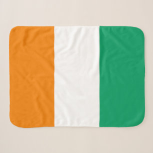 Flagge von Côte d'Ivoire Sherpadecke