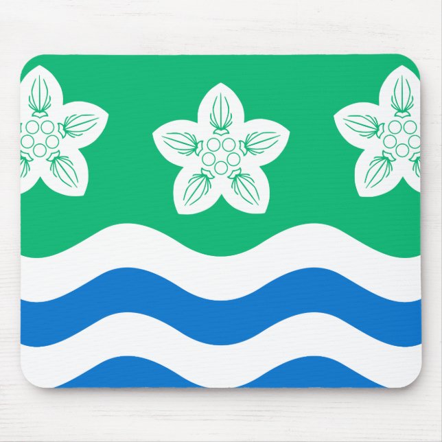 Flagge von Cumberland Mousepad (Vorne)