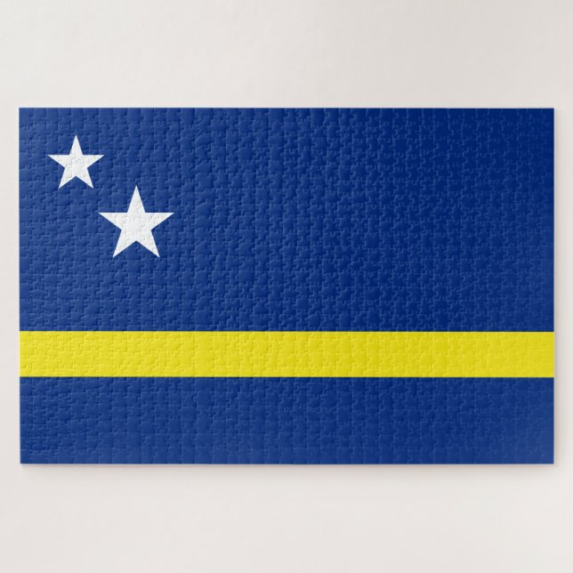 Flagge von Curaçao (Horizontal)