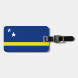 Flagge von Curacao Gepäckanhänger