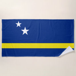 Flagge von Curaçao Strandtuch