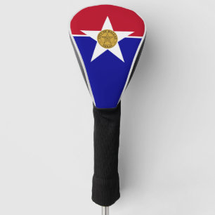 Flagge von Dallas, Texas Golf Headcover