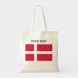 Flagge von Dänemark Tragetasche
