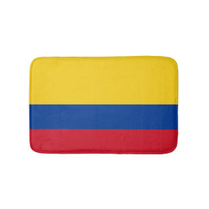 Flagge von De Kolumbien Kolumbien-Bandera Badematte