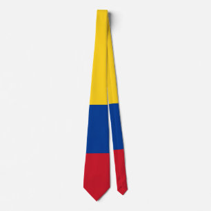 Flagge von De Kolumbien Kolumbien-Bandera Krawatte