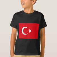 Flagge von der Türkei - türkische Flagge - Türk