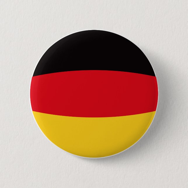 Flagge von Deutschland Button (Vorderseite)