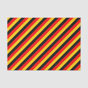 Flagge von Deutschland inspirierte farbiges Seidenpapier