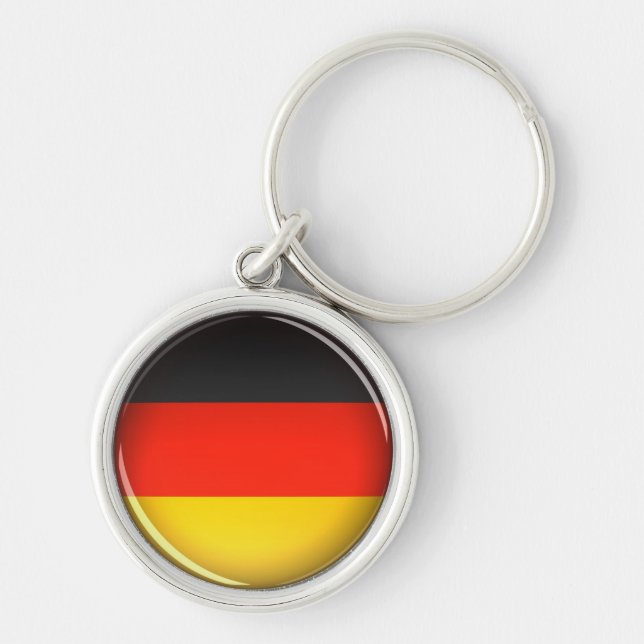 Flagge von Deutschland - Schlüsselanhänger (Vorne)