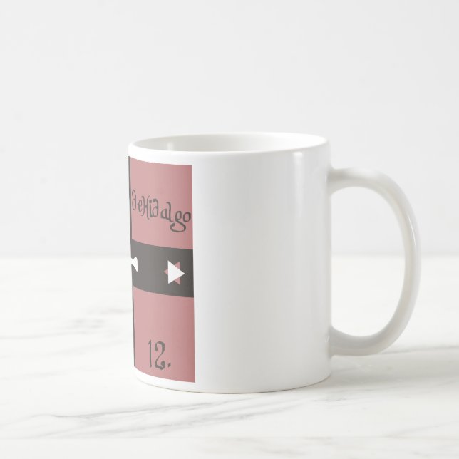 Flagge von Doliente De Hidalgo Kaffeetasse (Rechts)