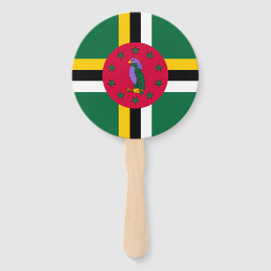 Flagge von Dominica Fächer
