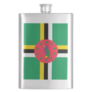 Flagge von Dominica Flachmann