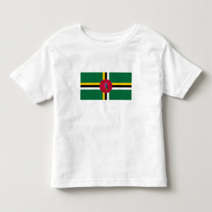 Flagge von Dominica Kleinkind T-shirt
