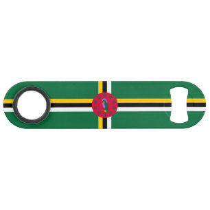 Flagge von Dominica Speed Flaschenöffner