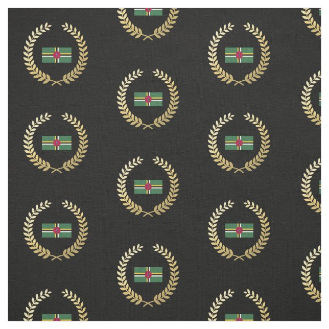 Flagge von Dominica Stoff (Muster)